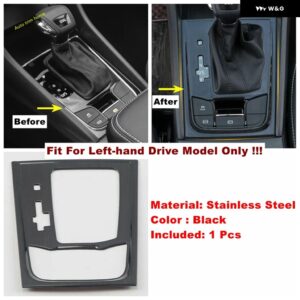 ダッシュボード ウィンドウリフト スイッチ ボタン メタル シフト ギア ボックス エアコン アウトレット ACベントカバー トリム シュコダ カロク2018 - 2022 - Model H