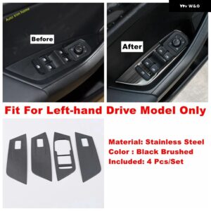 ギア シフト ヘッドウィンドウリフト ボタン エアコン AC ベント スイッチ ギア ボックス パネル カバー トリム シュコダ コディアック 2017 - 2023 - Model A