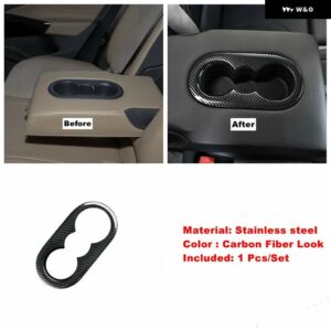 ダッシュボード エア アウトレット ベント/ライト コントロール スイッチ /ウォーターカップ ホルダー /リア トランク ボタン カバー トリム VW ID.4 ID4 20 - Model C