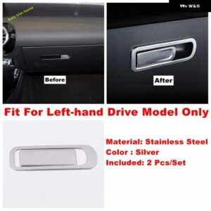 ドアハンドル ボウルウィンドウリフト グローブ ボックス リア トランク ドア スイッチ ボタン カバー トリム ベンツ Aクラス W177 A200 A220 2019 - 2024 - Glove Box