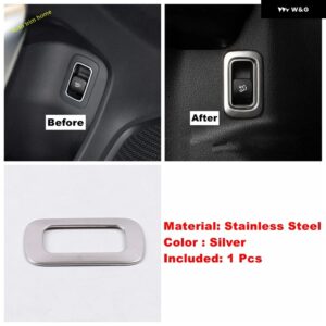 ドアハンドル ボウルウィンドウリフト グローブ ボックス リア トランク ドア スイッチ ボタン カバー トリム ベンツ Aクラス W177 A200 A220 2019 - 2024 - Trunk Door Button