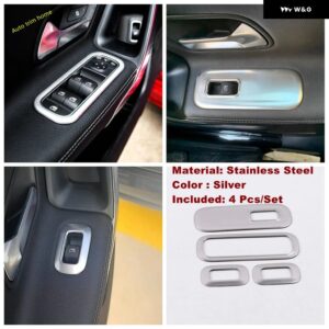 ドアハンドル ボウルウィンドウリフト グローブ ボックス リア トランク ドア スイッチ ボタン カバー トリム ベンツ Aクラス W177 A200 A220 2019 - 2024 - Window lift