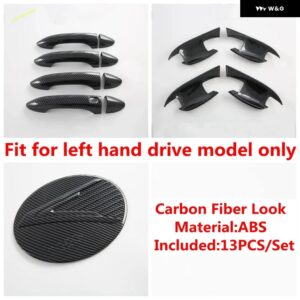 アウター ドアハンドル クラッシングキャッチボウル フィラー 燃料ドアガードオイルガス タンクキャップ 装飾 カバー トリム OMODA C5 2023 2024 2025 - Model D