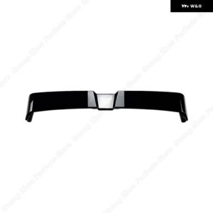 グロスブラック プラスチック リアルーフ スポイラー ウイング エッティンガー スタイル VW ゴルフ 6 MK6 TSI TDI MPI スタンダード ハッチバック 2008-2013 - Gloss Black