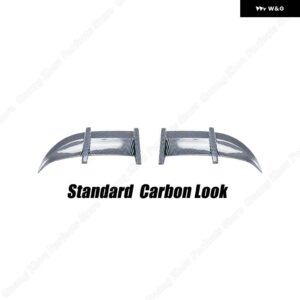 2個 リアルーフ ウィンドウ ブーツ リップ スポイラー グロスブラック ABS プラスチック VW ゴルフ MK7 MK7.5 TSI TDI スタンダード GTI GTD R 2013-2019 - MK7 MK7.5 Standard2
