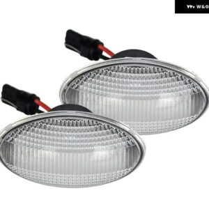 ミニクーパー R56 R55 R57 R58 R59 フロント アンバー LED サイドマーカーランプ ウィンカーライト - Clear Lens