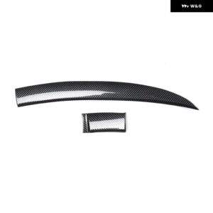 インフィニティ G25 G37 2010-2013 LHD RHD ダッシュボード 助手席 装飾 トリム ストリップ インテリア アクセサリー - Carbon Black RHD