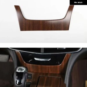 セントラ ル コンソール U 字型 装飾 ステッカー キャデラック CT6 2016-20 インテリア アクセサリー - Wood Color