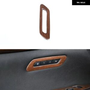 シートメモリ スイッチ フレーム ABS トリム ステッカー キャデラック CT6 2016-2020 オートアクセサリー - Wood Color