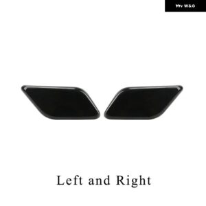 VW ティグアン 39387 ヘッドライト ウォッシャーノズル カバー 未塗装ウォッシャージェットスプレーキャップ 5N0955109 5N0955110 - Left and Right