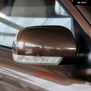 バックミラー LED ウィンカーライトリピーターランプサンタフェファンタフェベラクルス IX55 2007-2012 ウインカー インジケーター フラッシャー - Right Side