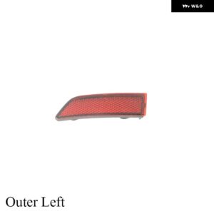リアバンパー リフレクター ライト フォグランプ 防曇 フォグライト フォグランプ VW ティグアン L 2017-20 - Outer Left