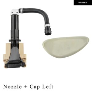 インフィニティ 2014 2015 QX70 2008-2013 FX35 FX37 FX50 フロント ヘッドライト ウォータースプレージェット アクチュエーター とキャップカバー 蓋 - Cap Nozzle Left