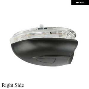 バックミラー ウィンカー LED ライト アウター ミラー ランプリピーター VW ゴルフ 6 2010-2012 トゥーラン ジェッタ 2011-2015 マーカー - Right Side(1PCS)