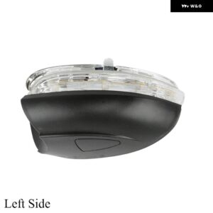 バックミラー ウィンカー LED ライト アウター ミラー ランプリピーター VW ゴルフ 6 2010-2012 トゥーラン ジェッタ 2011-2015 マーカー - Left Side(1PCS)