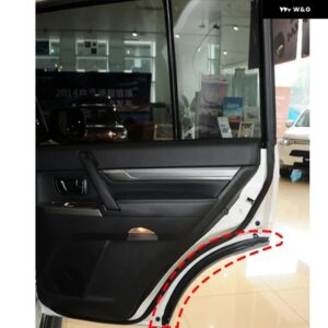 1 2個 ドアゴム パジェロ V70 シールゴム モンテロ V90 プロテクター ゴムウェザーシール SHOGUN V60 V80 MR473991 - Rear Right