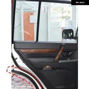 1 2個 ドアゴム パジェロ V70 シールゴム モンテロ V90 プロテクター ゴムウェザーシール SHOGUN V60 V80 MR473991 - Rear Left