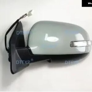 1ピース 無塗装 LHD LED サイドミラー アウトランダー 2007-2012 CW 7632A470 リアパークガラスエアトレックガラスヒートオートフォールド - 9 Wires Left