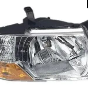 1個 マニュアル ハロゲン ヘッドライト パジェロ V70 MN133753 ヘッドランプ モンテロ 2000-2006 フロントクリアランスランプ SHOGUN V60 - Chrome Right