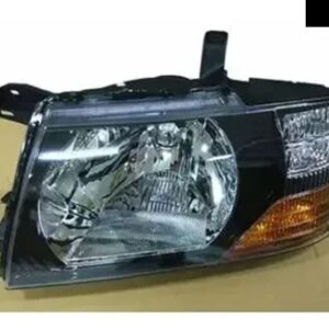 1個 マニュアル ハロゲン ヘッドライト パジェロ V70 MN133753 ヘッドランプ モンテロ 2000-2006 フロントクリアランスランプ SHOGUN V60 - BLACK LEFT