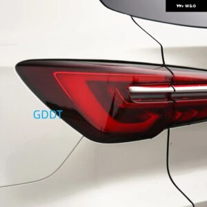 1個 LED リアライト アセンブリ MG RX5 PLUS 2019 10904937 ダイナミックなしブラックシルバーイエローテールハザード ウィンカーライト - Silver-Left