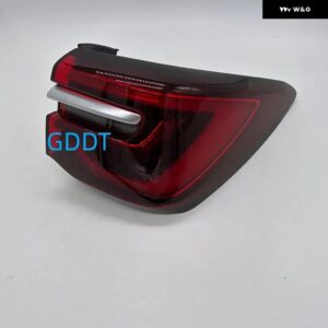 1個 LED リアライト アセンブリ MG RX5 PLUS 2019 10904937 ダイナミックなしブラックシルバーイエローテールハザード ウィンカーライト - Silver-Right