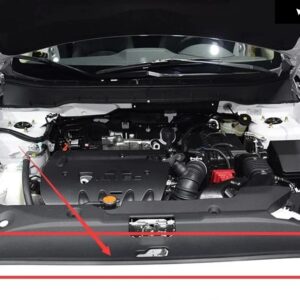 1 4個 フードカバー ASX ボンネット ゴム耐候性ストリップフロントカバー シールストリップウェザーストリップ 5902A134 5902A171 - 5902A171