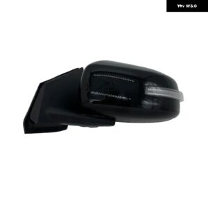 1個 無塗装 7 ワイヤー LHD 自動 折りたたみ サイドミラー ランサー CX CY CZ 7632A204 LED ウィンカーランプ 付き熱なし FORTIS - 7 Wires Left