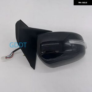 1個 無塗装 7 ワイヤー LHD 自動 折りたたみ サイドミラー ランサー CX CY CZ 7632A204 LED ウィンカーランプ 付き熱なし FORTIS - 7 Wires Right