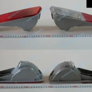 1 2個 リアバンパー ランプアウトランダー GF 2013-2014 8336A102 ストップランプエアトレック フォグランプ 電球 あり バルブ 無 8337A111 - red 2 pcs no bulb