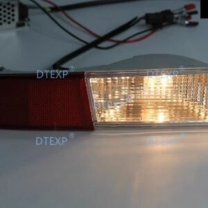 1 2個 リアバンパー ランプアウトランダー GF 2013-2014 8336A102 ストップランプエアトレック フォグランプ 電球 あり バルブ 無 8337A111 - R with bulb