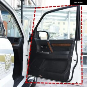 1個 ドアゴムとクリップ パジェロ V70 シールゴム モンテロ V90 ゴムウェザーシール将軍 V60 V80 MR437147 - mr437148