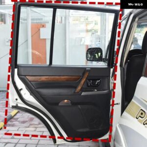 1個 ドアゴムとクリップ パジェロ V70 シールゴム モンテロ V90 ゴムウェザーシール将軍 V60 V80 MR437147 - mr437163