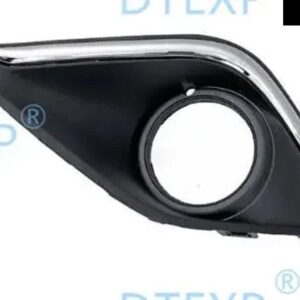 1個 ブラッククローム フォグランプ カバー アウトランダー GF 2015-2020 6400H593 フロントライトエアトレックガーニッシュバンパー カバー L R - Left chrome