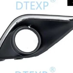 1個 ブラッククローム フォグランプ カバー アウトランダー GF 2015-2020 6400H593 フロントライトエアトレックガーニッシュバンパー カバー L R - Right chrome