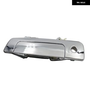 1個 クロームアウトサイド ドアハンドル パジェロ PININ IO H60 H70 MR271871 ロックランサー 1997-2002 バックル CK00 CP00 EA00 - front left outside