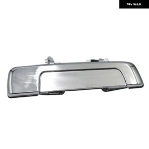 1個 クロームアウトサイド ドアハンドル パジェロ PININ IO H60 H70 MR271871 ロックランサー 1997-2002 バックル CK00 CP00 EA00 - rear right outside