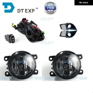 1 フルキット フォグランプ キット ランサー フォグランプ 電球 ワイヤー スイッチ ランサー GT フルセット フロントランプ 2007-2018 ハロゲン 電球 - economy