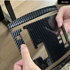 1 2個 キット LHD AT 中央 制御 ギア ボックス プラスチック カバー パジェロ V93 V95 カーボンボード モンテロ V97 V98 シフト - 1 Piece