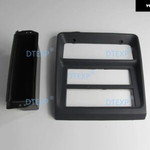 1ピース LHD テープ フレーム パジェロ V31 V32 V33 V43 計器カバー モンテロ ユーティリティ ボックス テープ ボックス 装飾 ラジオ パネル - 2 pieces