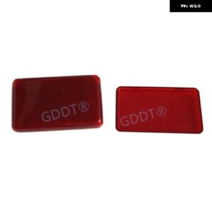 2個 ドアランプカバー パジェロ MB337920 V20 V70 ドアライトカバー モンテロ V60 V30 レッドカバー ショーグンスポーツ K90 V40 - 2 pcs red