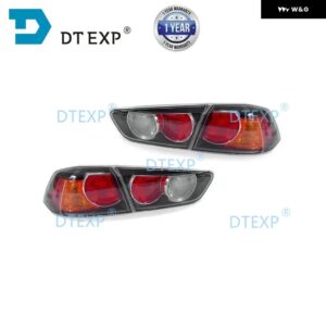 4個 テールランプランサー CY CX CZ 8330A107 2007-2020 ブラックストップランプフォルティス EX TURNIN 信号 ハザード灯 EVO - Black B Kit