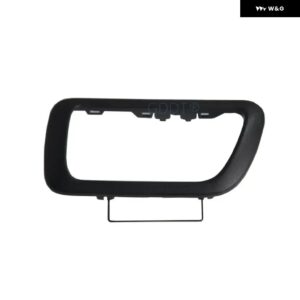 1個 ブラックインナー ドアハンドル フレーム パジェロ V90 MR655490 インナー 装飾 ロックカバー モンテロ V70 2000-2022 将軍 V80 - Left Front