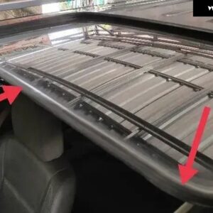 1個 ルーフ ガラスゴム パジェロ 3 5 ドア V90 MR523599 2000-2009 V80 ストリップ モンテロ V70 V60 天気将軍 - V73 V97 mr523599