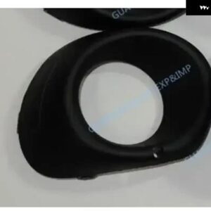 1 ブラック フォグランプ カバー アウトランダー 2013-2014 GF00 ランプ カバー フロント ライト カバー エアトレック L Rペア 6400F059 - R BLACK