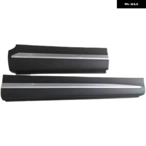 1個 フロントミドルドアカバー ECLIPSE CROSS GK 2015-2020 5700A979 L R エプロン プロテクター ボードシルバー トリム 装飾 - rear L