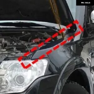 1個 フードゴムシール パジェロ 4TH 5902A016 V90 ボンネット ストリップ モンテロ ウェザーストリップ将軍 V80 2007-2020 非ディーゼル - left fender 61531