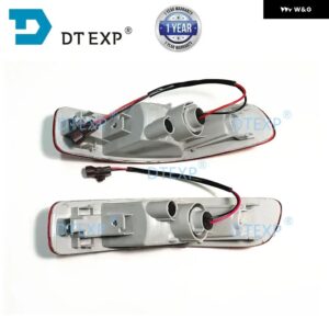 1ピース リアバンパー ランプ バルブ 無エアトレック CW 2007-2012 リア フォグランプ アウトランダー EX 8337A015 リア信号灯 - 2 pcs with bulb