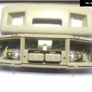 1ピース ベージュグレー読書ランプ モンテロ V20 MB774960 ルーフ 装飾 ライト パジェロ V30 ルーフ ランプカバー ショーグン V40 - beige