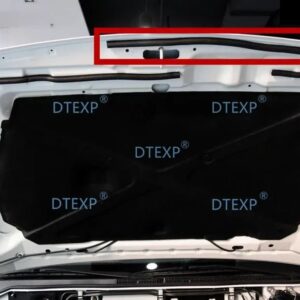 1ピース フードゴムシール パジェロ V73 ボンネット ゴムウェザーストリップ モンテロ 車体ゴム将軍 V77 V75 MR437091 - front mr503543